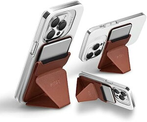 【ポイント2倍】 【300円引クーポン付】 MOFT Snap On マグネットスマホスタンド MagSafe対応 iPhone 15/14/13/12シリーズ用