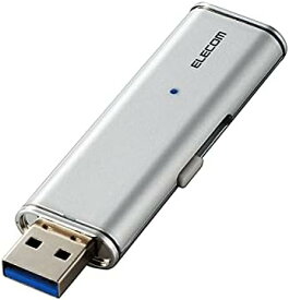 【200円引クーポン付】 エレコム 外付けSSD ポータブル 128GB USB3.2(Gen1)対応 超小型 シルバー データ復旧サービスLite付