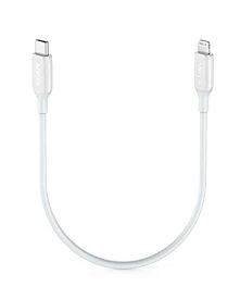 【200円引クーポン付】 アンカー Anker PowerLine III USB-C & ライトニング ケーブル MFi認証 USB PD対応 急速充電 iPhone 14 / 13 / 12 / SE(第3世代) 各種対応 (0.3m ホワイト) 送料無料