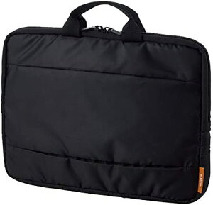 【200円引クーポン付】 エレコム パソコンケース PCケース 11.6インチ ケース ハンドル付 前面ポケット ブラック BM-IBH11RBK 送料無料