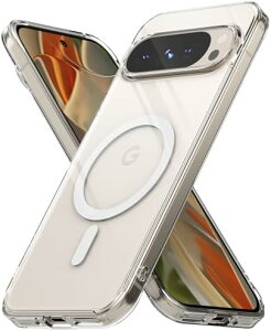 �y�|�C���g2�{�z �y�N�[�|���t�z Pixel 9 Pro XL �P�[�X FUSION TPU+PC ���΂݂ɂ��� Pixel9 Pro XL �X�}�z�P�[�X �X�}�z�J�o�[ �s�N�Z��9�v��XL (�X�g���b�v�z�[������) - Magnetic Clear