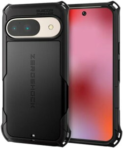 y300~N[|tz GR Google Pixel 9 / 9 pro P[X nCubh Jo[ Ռz JYی݌v CX[d Xgbvz[t ZEROSHOCK ubN PM-P242ZEROBK