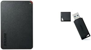 y|Cg2{z y1,000~N[|tz BUFFALO USB3.1(Gen1)/USB3.0p|[^uHDD 1TB HD-PCFS1.0U3-BBA + obt@[ USB 32GB USB3.2(Gen1) RUF3-K32GA-BK/N