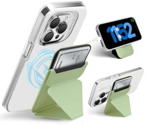 【ポイント2倍】 【300円引クーポン付】 MOFT Snap On 新型ミニマム版 スマホスタンド エッジ加工 滑らかな手触り マグセーフ 対応 iPhone15 iPhone14 iPhone13 iPhone12