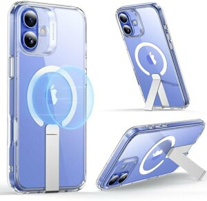 �y�|�C���g2�{�z �y�N�[�|���t�z ESR iPhone 16 �P�[�X ��p�L�b�N�X�^���h�t���P�[�X �ω��� �ϏՌ�MagSafe�ƃX�^���h���p ��phone16��p�}�O�l�b�g�P�[�X �p�x���߉\�t���b�N�X�^���h iPhone16 �P