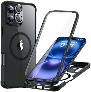 �y�|�C���g2�{�z �y�N�[�|���t�z ESR iPhone 16 �P�[�X �S�ʑϏՌ�MagSafe�P�[�X �ʃ����Y�ی�t�B����1�Z�b�g iPhone16 �p�}�O�l�b�g�X�}�z�P�[�X iPhone16