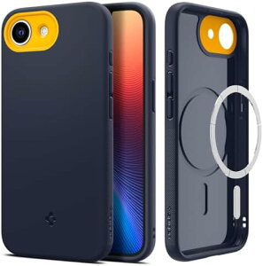 y300~N[|tz Spigen iPhone 16e P[X MagSafeANZT[Ή }Olbg Xgbvz[ ČRMILKi im|bvE}OtBbg ACS09154 (u[x[ElCr[)