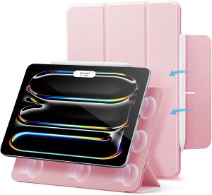 y200~N[|tz ESR iPad Pro 11C` P[XiM5/M4A2025/2024jp ̓}Olbgz XȎO܂X^hP[X I[gX[v/EFCN@\ Pencil Pro/USB-CΉ ϋvی Rebo