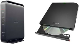 y|Cg2{z y200~N[|tzZbg2_Zbg obt@[ WiFi [^[ LAN Wi-Fi 6 11ax / 11ac AX1500 1201+300Mbps Easy Mesh WSR-1500AX2L/N + USB3.2(Gen1)/3.0 Ot DVD/CDhCu [(dP[u