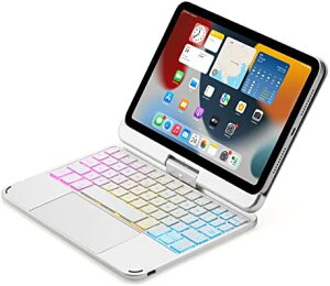 y500~N[|tz 360°] iPad Mini6 L[{[hP[X ^b`pbh obNCgt Cz iPad mini Z 8.3C` L[{[hJo[ ̌^ CE }Olbg (V