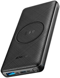 Anker PowerCore III 10000 Wireless (ワイヤレス充電機能搭載 10000mAh 大容量 モバイルバッテリー) ワイヤレス出力 10W / USB-Cポート出力 18W / PD対応 / / PSE技術基準適合 iPhone 13 / 13 mini / 13 Pro Galaxy S20 AirPods Pro 各種対応