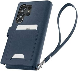 �y�|�C���g2�{�z �y�N�[�|���t�z Spigen Galaxy S24 Ultra �P�[�X �蒠�^ PU���U�[ �J�[�h 7�� ���[ �X�g���b�v�t�� �y�� ���^ SC-52E ���C�����X�[�d�Ή� �J�[�h���[ �X�^���h�@�\ �E�H���b�gS Plus ACS07