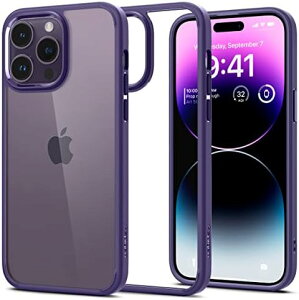 y200~N[|tz Spigen iPhone 14 Pro P[X NA Xgbvz[ ϏՌ ČRMILKi擾 ςȂ TPU op[P[X 2d\ 菝h~ CX[dΉ EgEnCubh