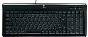 【ポイント2倍】 【300円引クーポン付】 LOGICOOL ウルトラフラットキーボード スリムタイプ ダークシャイン iK-40DS