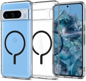 y300~N[|tz Spigen Google Pixel 8 Pro P[X magsafe }OZ[t }Olbg  ςȂ 2d\ ČRMILKi擾 ϏՌ 菝h~ CX[dΉ ACS06381(ubN)