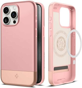 �y�|�C���g2�{�z �y�N�[�|���t�z Spigen iPhone 15 pro �P�[�X MagSafe �ϏՌ� �Ռ��z�� �}�O�l�b�g���� �C�菝�h�~ ���C�����X�[�d�Ή� �}�O�l�b�g�� ���h�~ �X�^�C���E�A�[�}�[�}�O�t�B�b�g ACS06745