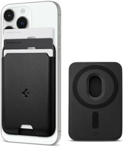 y300~N[|tz [Spigen] MagSafeΉ J[hP[X J[h3 J[h }Olbg U[ CV[h X w EHbg iPhone 15, iPhone 14, iPhone 13 AFA05760 (ubN)