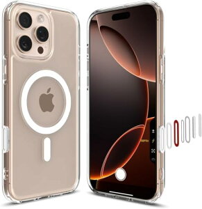y|Cg2{z y300~N[|tz JRg[Jo[tSpigen iPhone 16 Pro P[X MagSafeΉ NA {^ی h~ Xgbvz[ ČRMILKi ACS08512 (zCg)