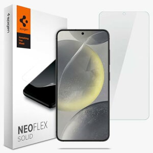 y200~N[|tz Spigen NeoFlex Solid tB Galaxy S24 p Sʕی PETf MNV[ S24 Ή \蒼\ tJo[ 2