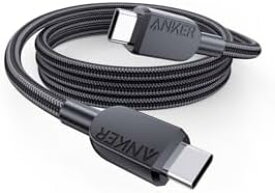 【ポイント2倍】 Anker USB-C & USB-C ケーブル (高耐久ナイロン) 0.9m ブラック 240W Galaxy iPad Pro/Air MacBook Pro/Air 各種対応0.9m ブラック 240W Galaxy iPad 送料無料