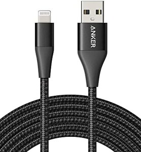 y|Cg2{z y200~N[|tz Anker PowerLine+ II CgjOP[u MFiF ϋv iPhone 14 / 13 / 12 / SE(3) iPad eΉ (3.0m ubN)