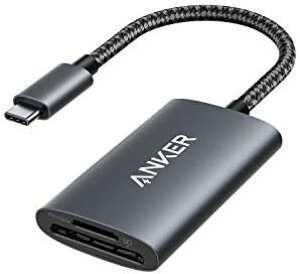 y300~N[|tz Anker USB-C PowerExpand 2-in-1 SD 4.0 J[h[_[ SDXC/SDHC/SD/MMC/RS-MMC/microSDXC/microSD/microSDHC/UHS-I/UHS-II p/iPhone 15 Android ̑e@Ή