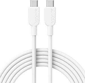 Anker 310 USB-C & USB-C P[u 60W USB PDΉ MacBook Pro iPad Pro Galaxy S23  (3.0m zCg)