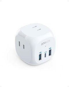 y200~N[|tz Anker PowerExtend (6-in-1)(USB^bv d^bv AC USB-C|[g USB-A|[g) PSEZpK/USB Power DeliveryΉ/RpNgTCYMacBook PDΉ Windows PC iPad iPhone Galaxy Android 