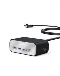 yX[p[SALEz y500~N[|tz Anker Charging Station (7-in-1, 100W) (USB^bv d^bv AC 3 USB-C 2|[g USB-A 2|[g R[h 1.5m)ubN