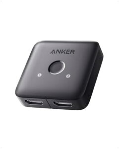 y200~N[|tz Anker HDMI Switch (2-in-1 Out, 4K HDMI) o ZN^[ 4K HDR 3DRecΉ HDMIz ؑ֊ MacBook Pro/Air Switch Xbox 360 