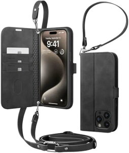 �y�|�C���g2�{�z �y�N�[�|���t�z Spigen iPhone 15 Pro Max �P�[�X �蒠�^ �v �V�����_�[ �V���s�Q�� �X�g���b�v ���z �}�O�l�b�g�� �J�[�h���[ �X�^���h�@�\ �J�[�h �E�H���b�gS�v�� ACS06605 (�u���b
