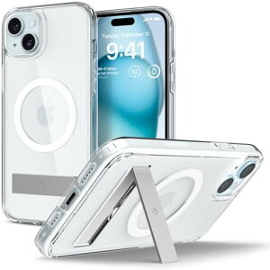 Spigen iPhone15P[X MagSafe NA LbNX^ht ϏՌ ČRMILKi擾 ϗ}  }Olbg VsQ 2d\ Yی C菝h~ MagSafe CX[dΉ EgE