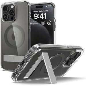 Spigen iPhone15Pro P[X MagSafe NA LbNX^ht ϏՌ ČRMILKi擾 ϗ}  }Olbg VsQ 2d\ Yی C菝h~ MagSafe CX[dΉ Eg