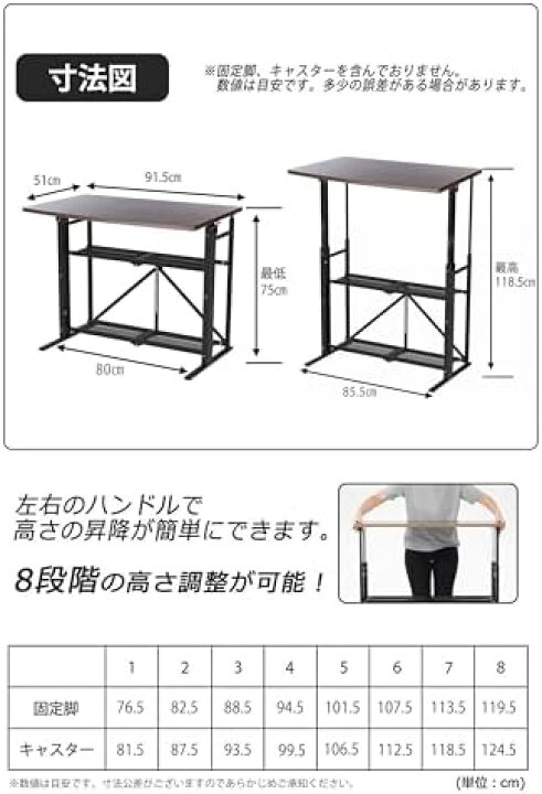 楽天市場】【1,000円クーポン付】 E-WIN スタンディングデスク 天板 