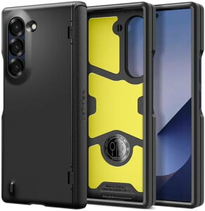 y500~N[|tz Spigen Galaxy Z Fold 6 P[X Sʕی tJo[ 3d\ ČRMILKi擾 ϏՌ CX[dΉ 5 XEA[}[Ev ACS07826 (ubN)