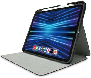 y|Cg2{z y300~N[|tz GR iPad Pro 11 4 i2022Nj P[X Jo[ tbvP[X Apple Pencil[ I[gX[v/EFCNΉ ubN TB-A22PMSABK