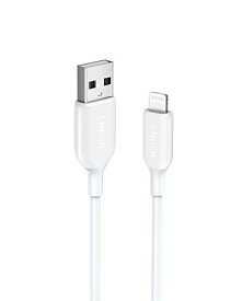 【200円引クーポン付】 アンカー Anker PowerLine III ライトニングケーブル MFi認証 iPhone充電 超高耐久 iPhone 14 / 13 / 12 / SE(第3世代) iPad各種対応 (0.9m ホワイト) 送料無料