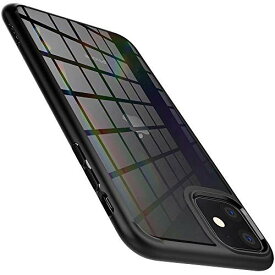 Spigen iPhone 11 ケース 6.1インチ 対応 背面 クリア 米軍MIL規格取得 耐衝撃 カメラ保護 衝撃吸収