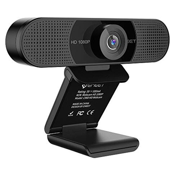 楽天市場】WEBカメラ eMeet C960 ウェブカメラ HD1080P 200万画素 高画質パソコンカメラ ワイドサイズ対応 内蔵マイク 送料無料  : モバイルサポートのモデラート