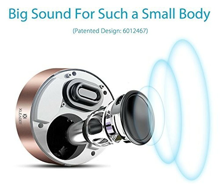 楽天市場】【LEDタッチ操作】Bluetooth スピーカー XLEADER 高音質 ブルートゥース スピーカー 【3Dステレオサラウンド :  モバイルサポートのモデラート
