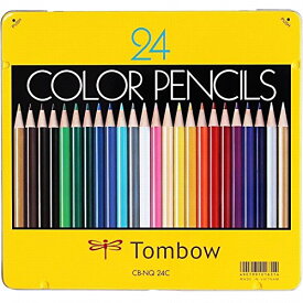 【200円引クーポン付】 トンボ鉛筆 色鉛筆 NQ 24色 CB-NQ24C 送料無料