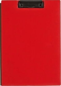 【200円引クーポン付】 キングジム クリップボード レザフェス A4 赤 1932LF赤 送料無料