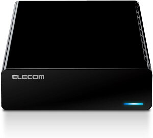 �y�������߁E�l�C�z�y�|�C���g2�{�z�G���R�� �O�t���n�[�h�f�B�X�N HDD 2TB �e���r�^�� PC �t�@�����X�݌v �É� �c�u��/���u�� �u���b�N ELD-STV020UBK