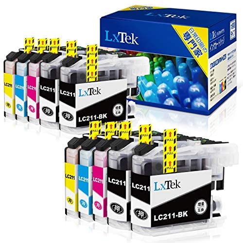 LxTekLC211-4PK 大決算セール 互換インクカートリッジ ブラザー Brother インク 用 【国内配送】 LC211