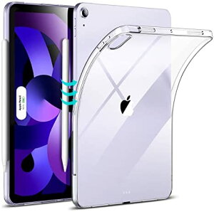 �y�|�C���g2�{�z �y�N�[�|���t�z ESR iPad Air 5 �P�[�X 2022 (��5����) �N���A�P�[�X iPad Air 4 �P�[�X 2020 �����w�ʃJ�o�[ Pencil 2 �Ή� ���������x �y�� �X���� �_�� �N���A ��������