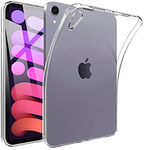 �y�|�C���g2�{�z iPad mini 6 �p �P�[�X �N���A TPU �w�ʃJ�o�[ �A�C�p�b�h ���y�� ���^ �ϏՌ� ���C�����X �Ή� iPad mini6 ��������