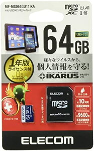 y200~N[|tz GR MicroSDXCJ[h IKARUSt UHS-I U1 64GB MF-MS064GU11IKA 