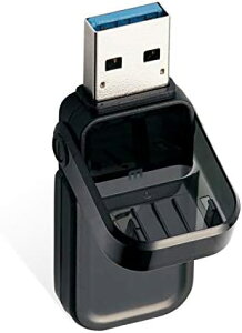 y300~N[|tz GR USB 128GB USB3.0 3.1 (Gen1) ȂȂLbv ubN MF-FCU3128GBK 