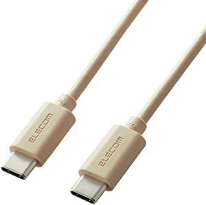 y|Cg2{z GR USB P[u Type-C to Type-C (USB PDΉ) ő60W CeAJ[ 1m x[W 