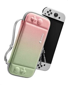 【200円引クーポン付】 Nintendo Switch対応 tomtoc ハードケース スイッチ 有機ELモデル 兼用 薄型 キャリングケース 送料無料